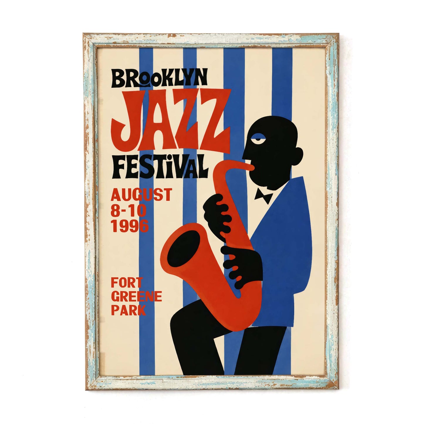 Brooklyn Jazz Festival Poster Print