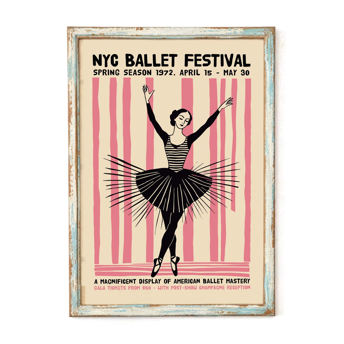 NYC Ballet Festival Print