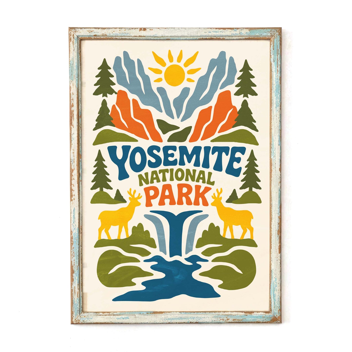 Yosemite National Park Wall Art Office