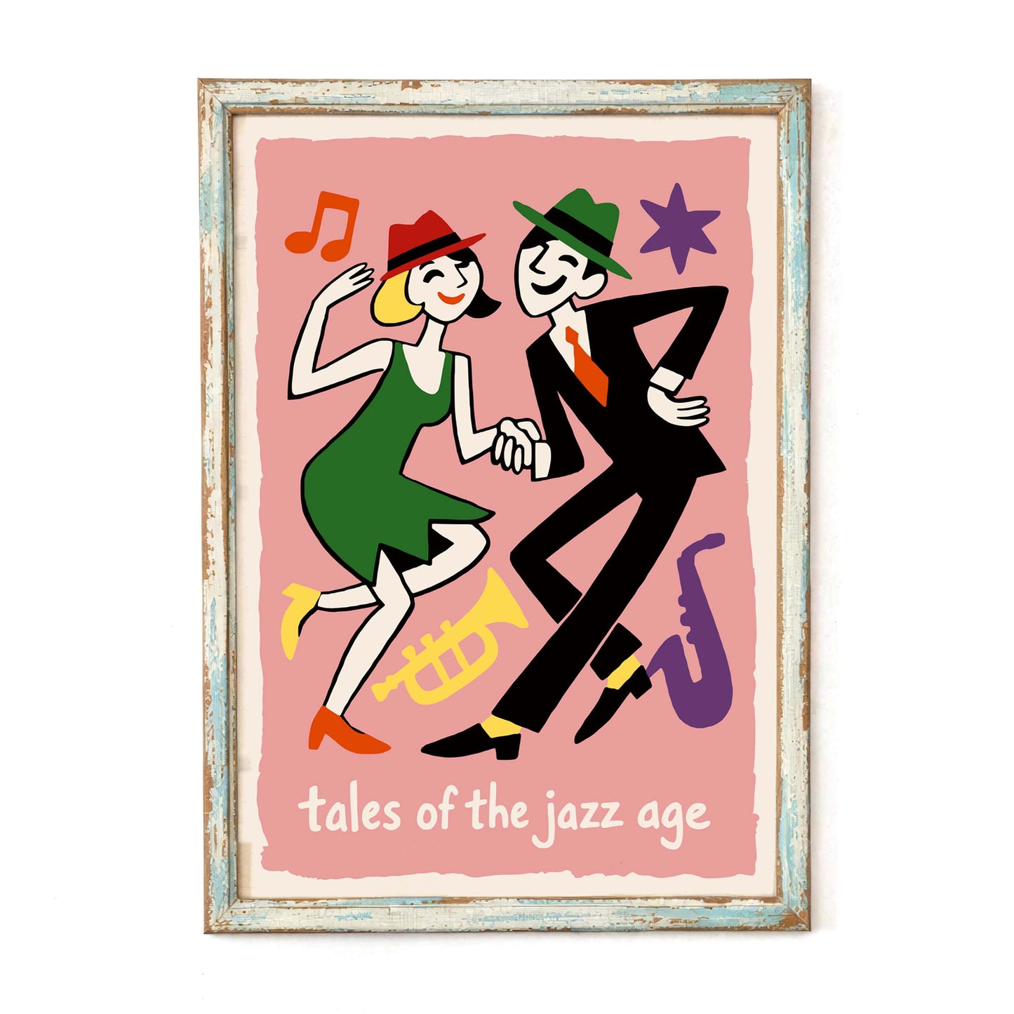 Jazz Age Dance Poster Print
