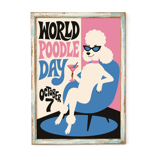 World Poodle Day Poster