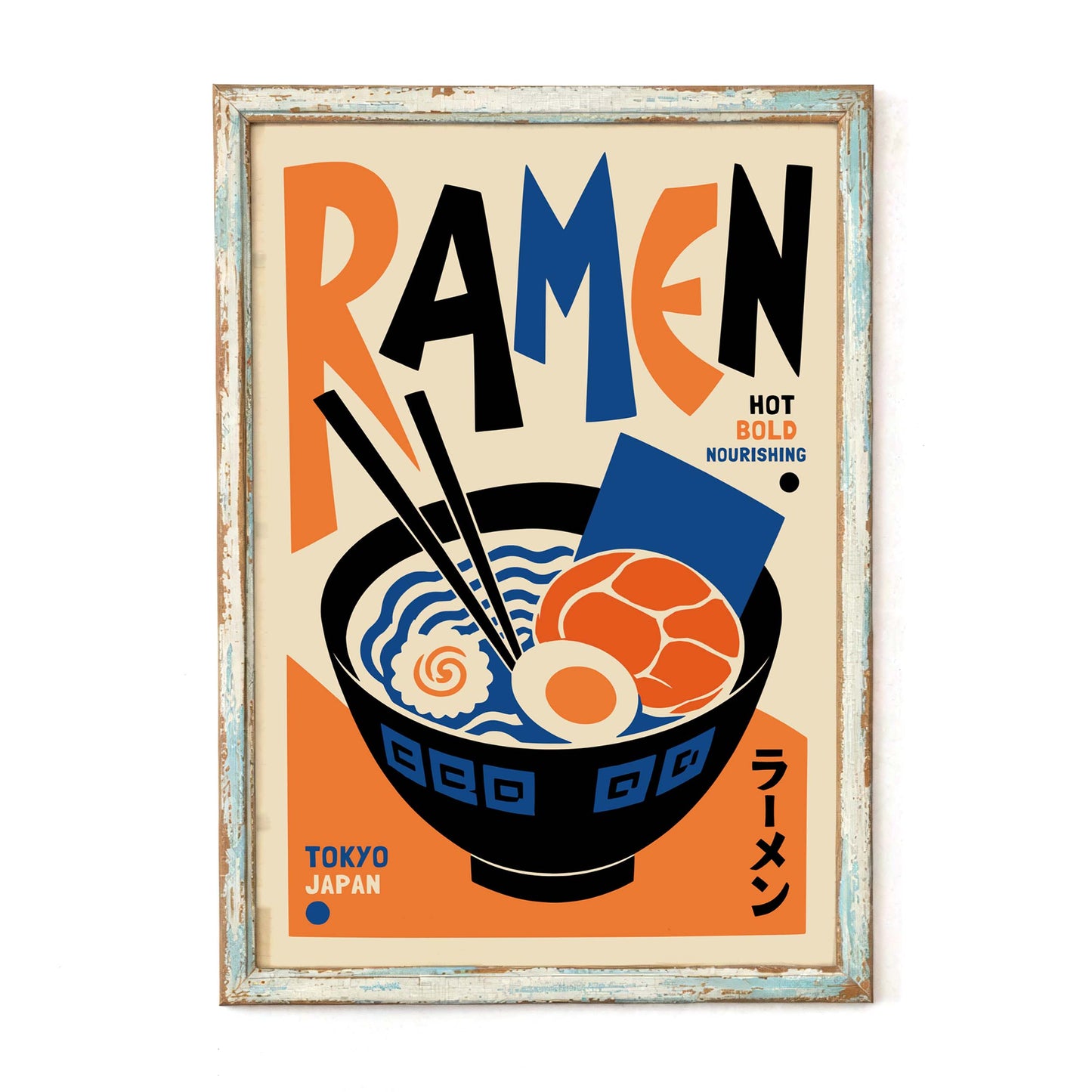 Japanese Ramen Kitchen Wall Art