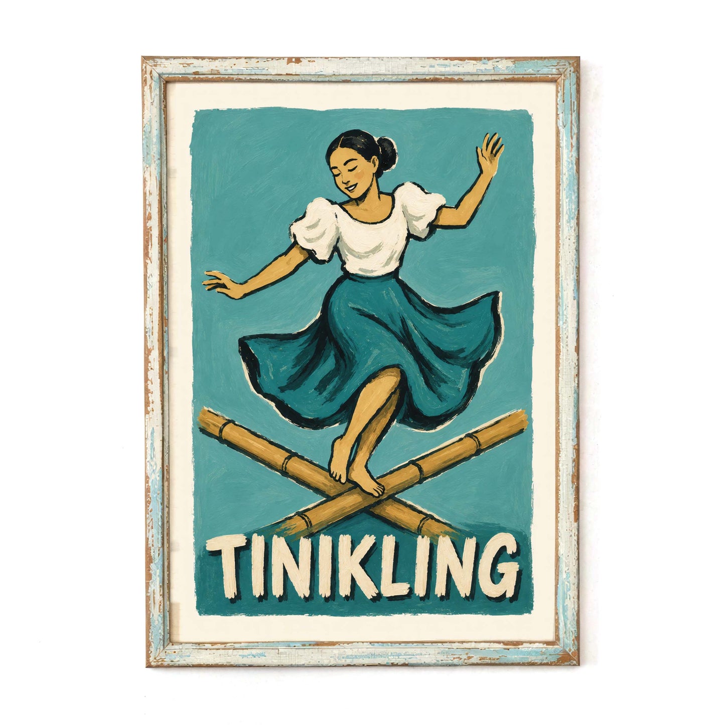 Tinikling Dance Poster Print