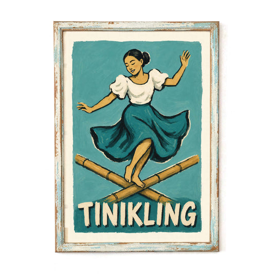 Tinikling Dance Poster Print