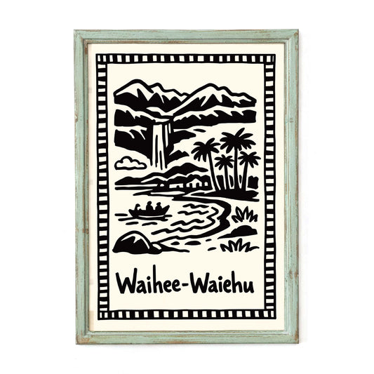 Waihee Waiehu Maui Scenic Poster Print