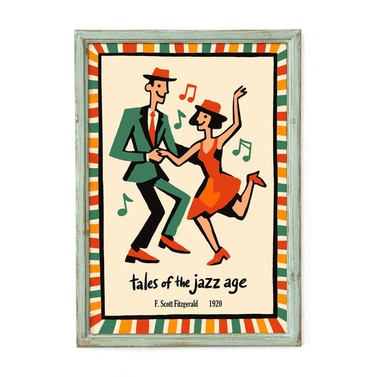 Jazz Age Dance Couple Print