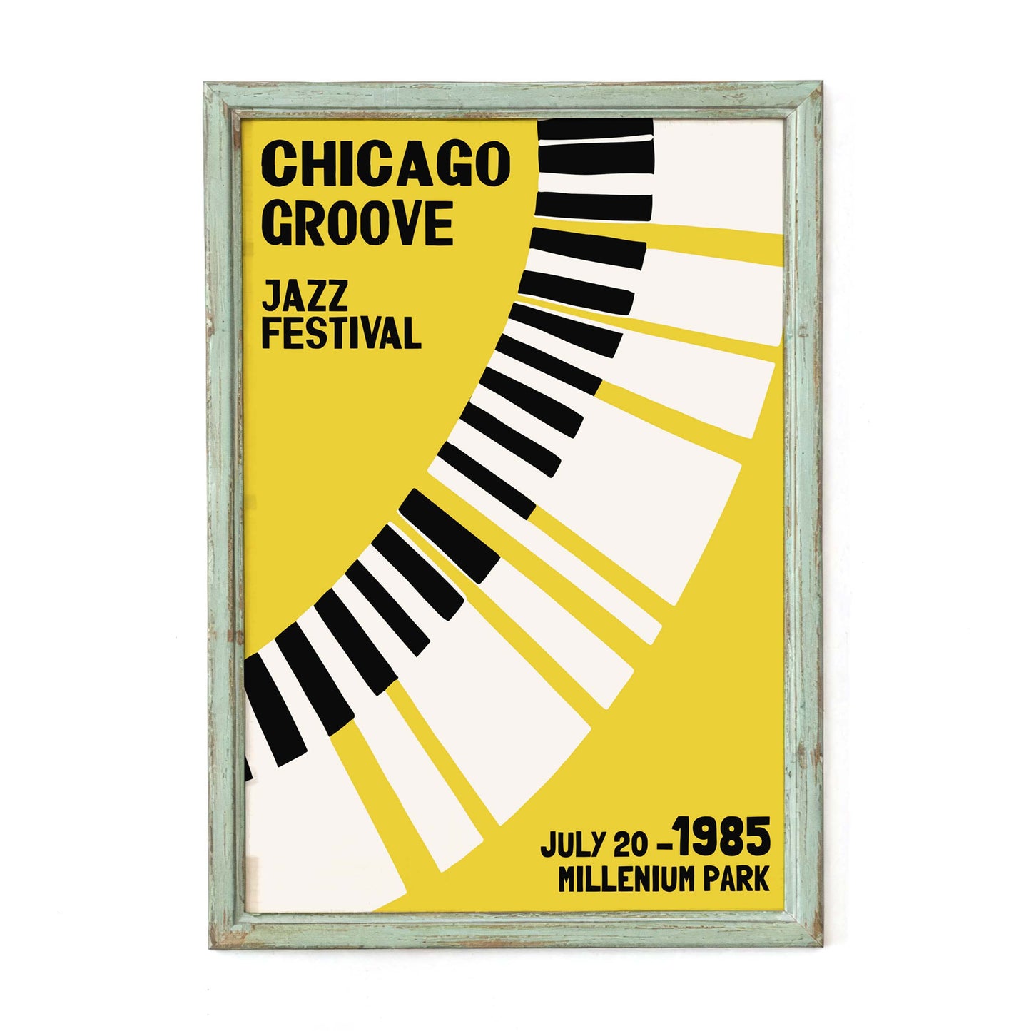 Chicago Groove Jazz Festival Poster