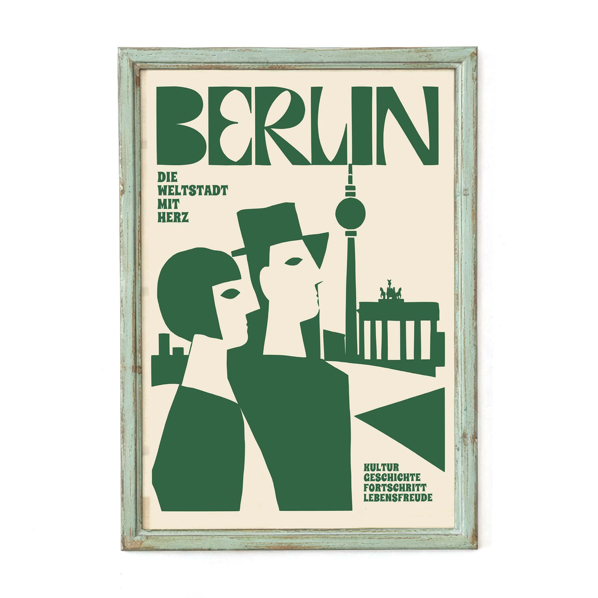 Berlin Minimalist Travel Poster