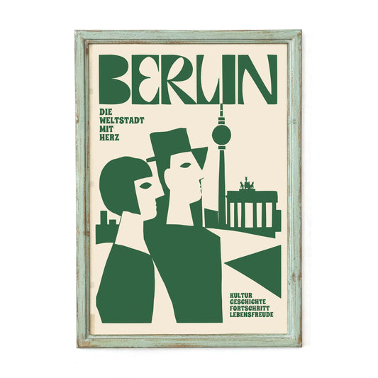 Berlin Minimalist Travel Poster