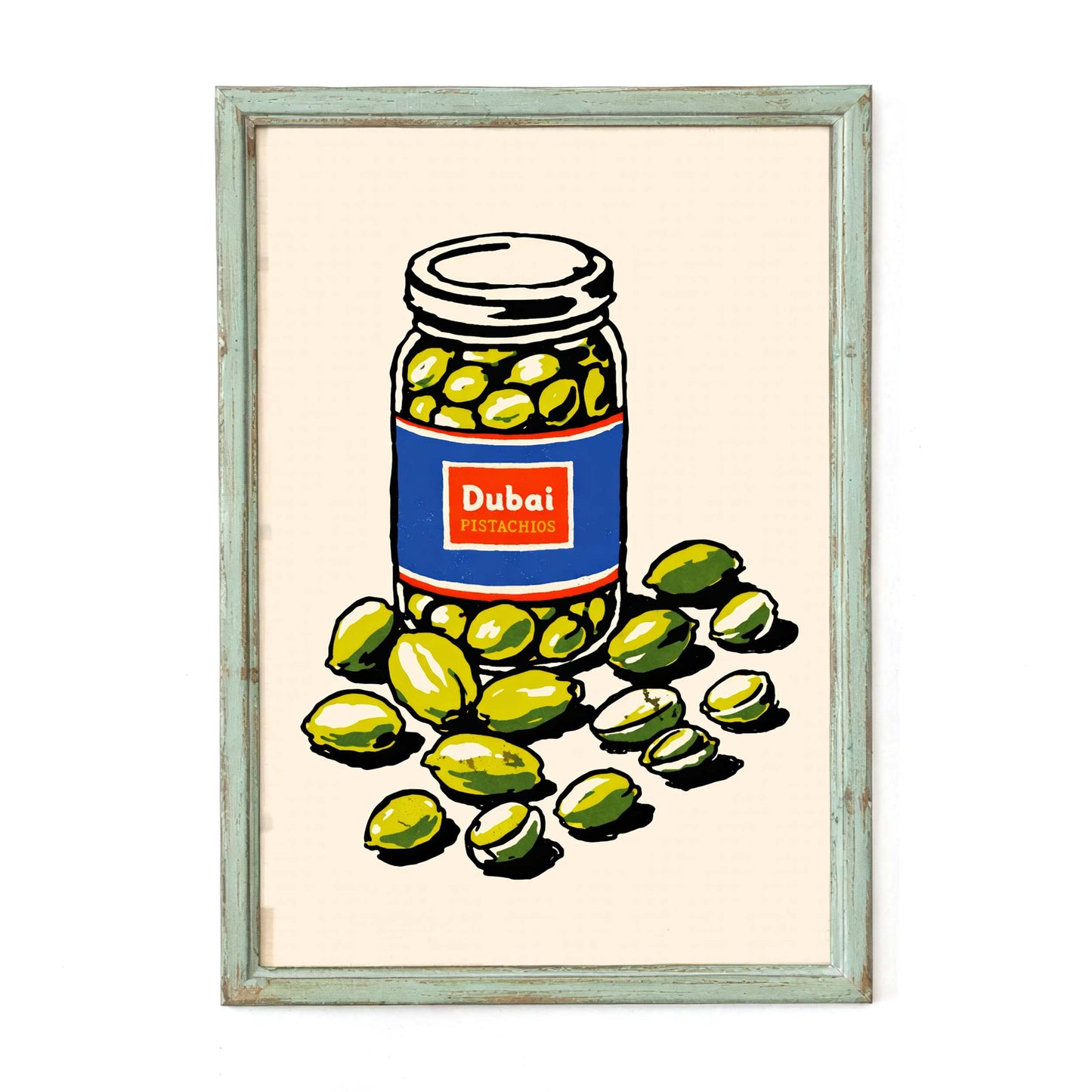 Dubai Pistachios Poster Print