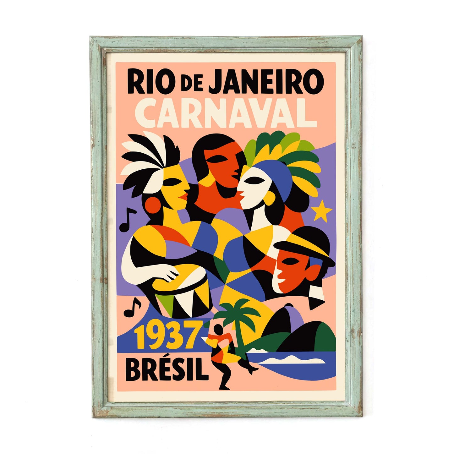 Rio De Janeiro Carnaval Poster
