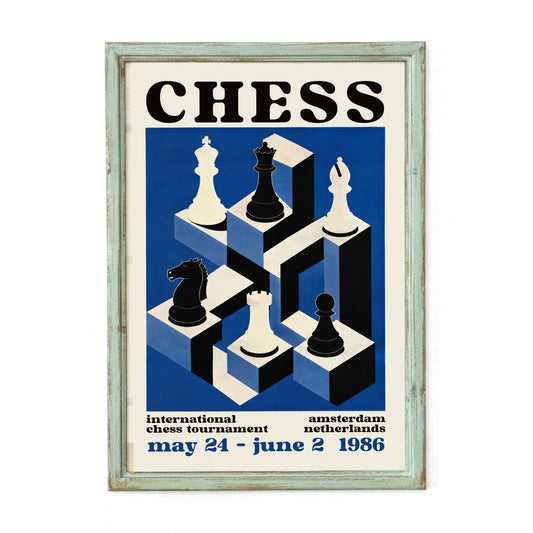 International Chess Tournament Poster Print
