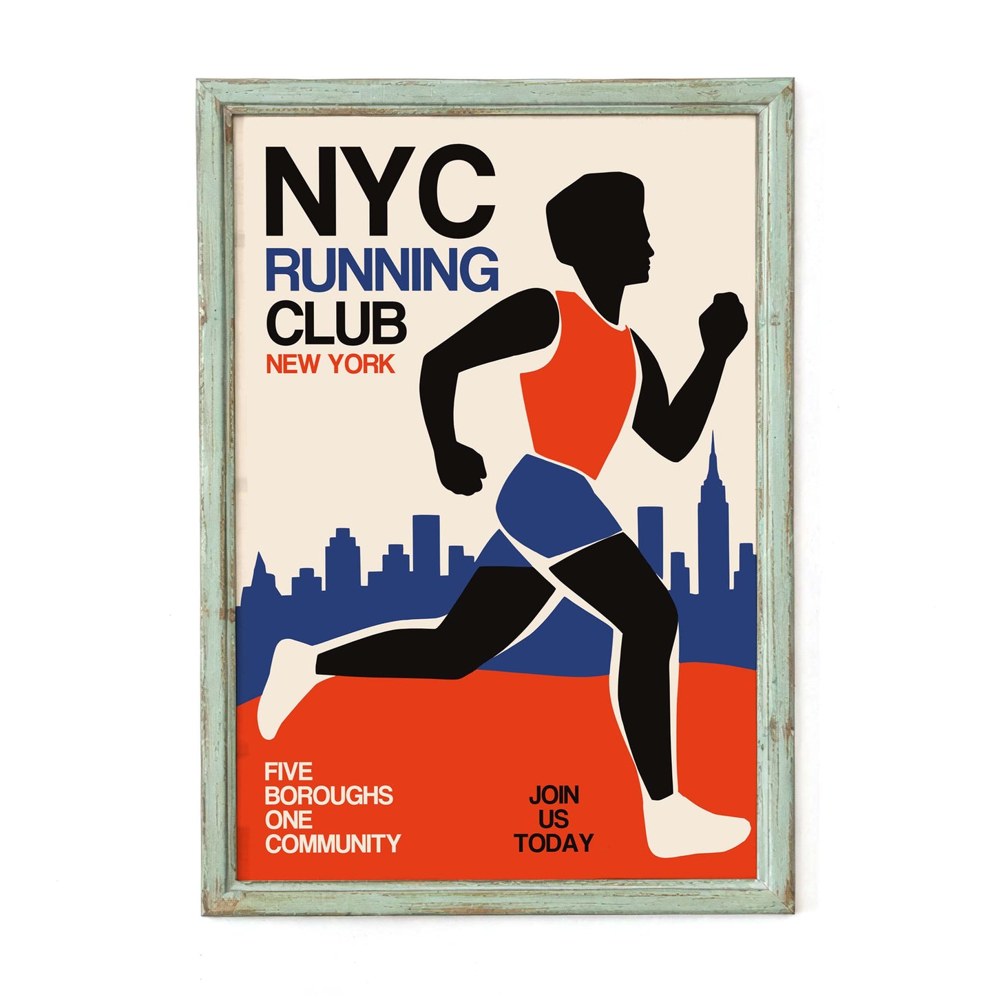 NYC Running Club Poster