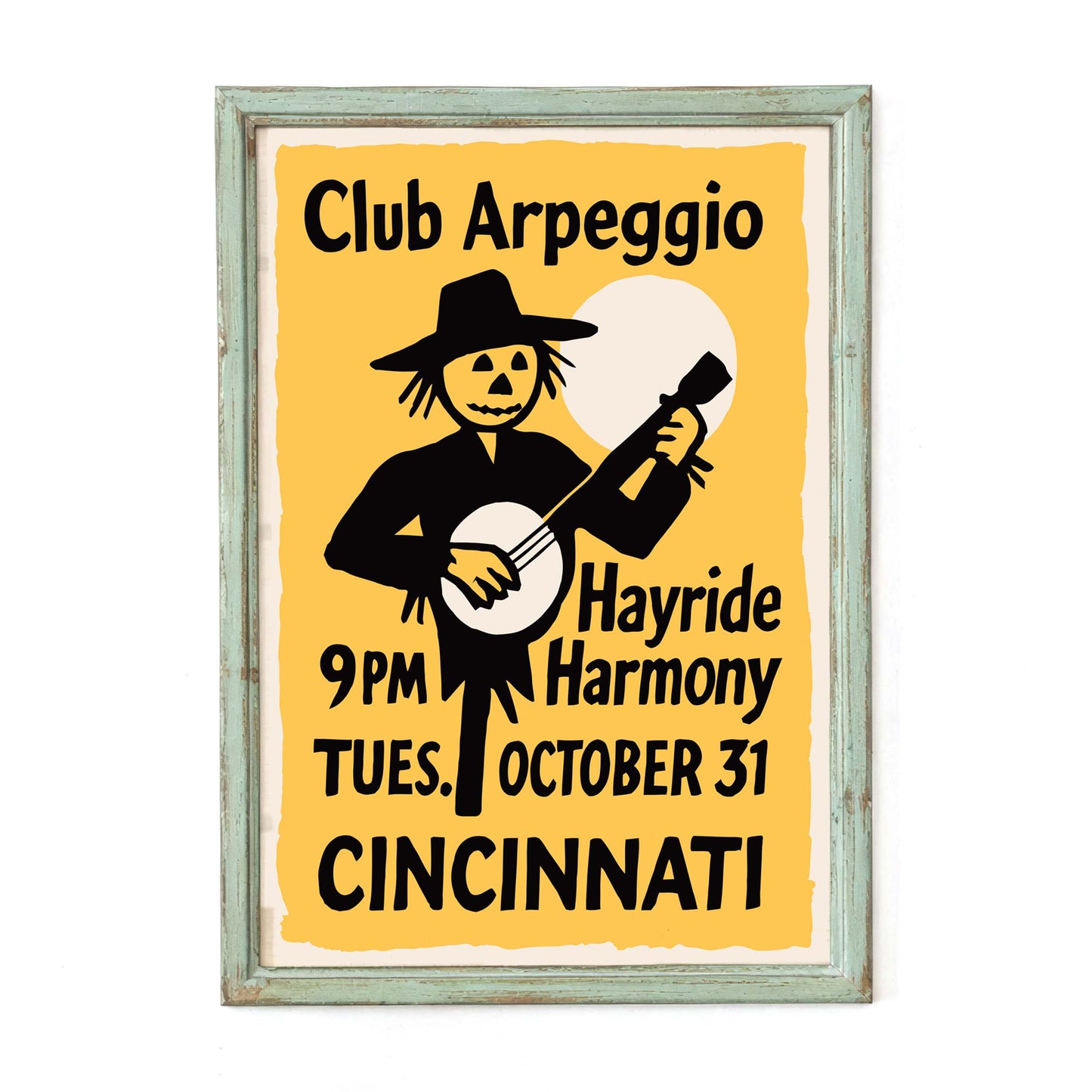 Club Arpeggio Hayride Harmony Cincinnati Poster