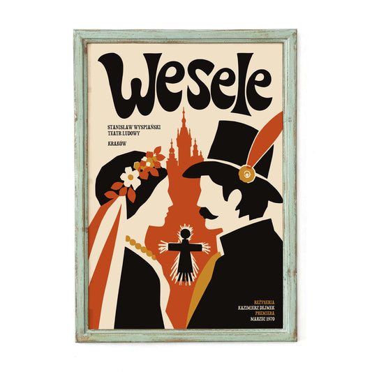 Wesele Polish Wedding Poster For Study