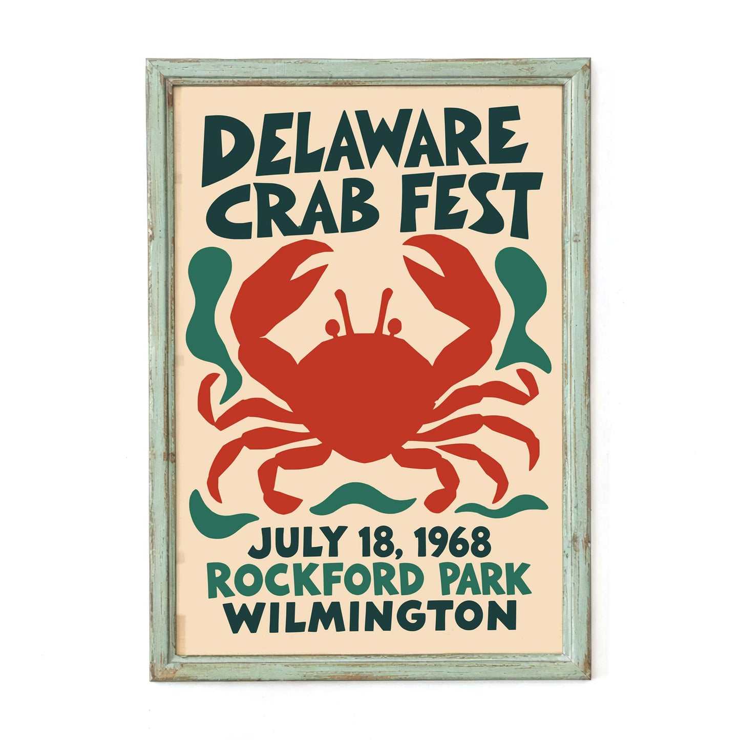 Delaware Crab Fest Poster