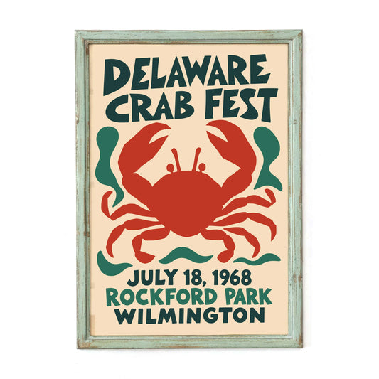 Delaware Crab Fest Poster