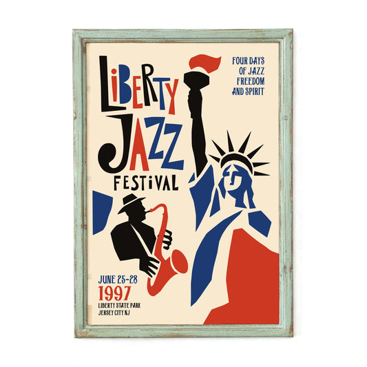 Liberty Jazz Festival Poster