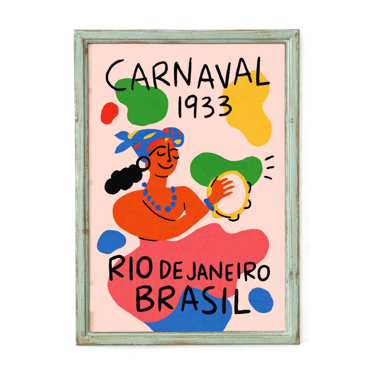 Rio Carnival Poster Print