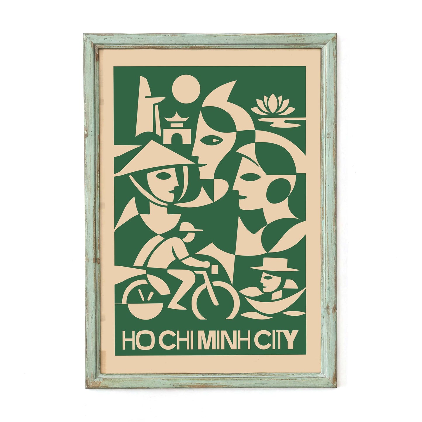Ho Chi Minh City Poster Print