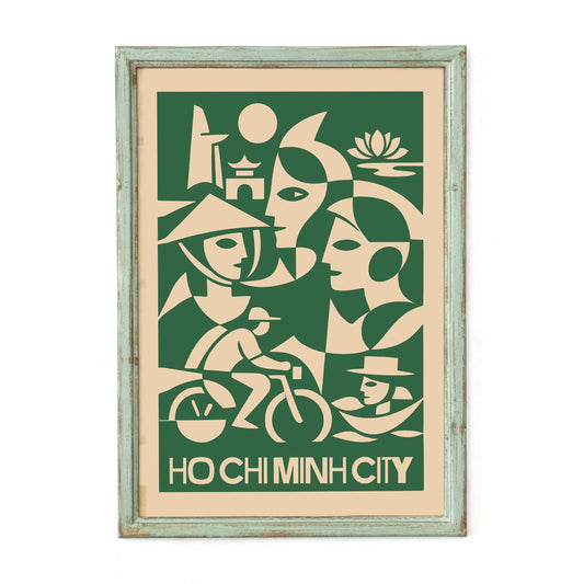 Ho Chi Minh City Poster Print