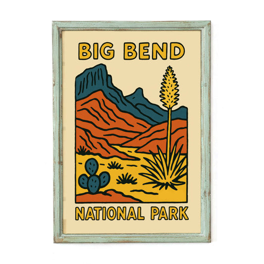 Big Bend National Park Poster