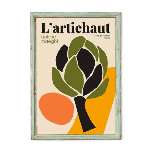 Artichaut Galerie Maeght Poster Print