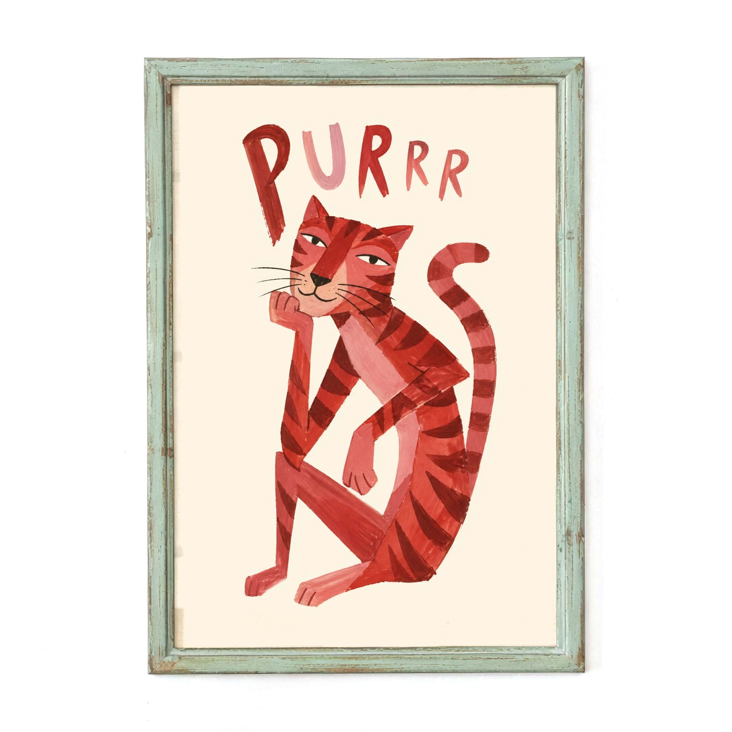 Red Tabby Cat Wall Art