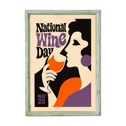 National Wine Day Print