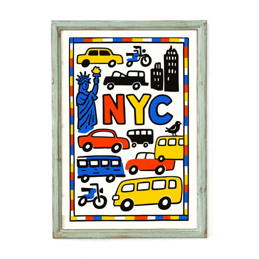 Strawberry Season Poster Wall Print