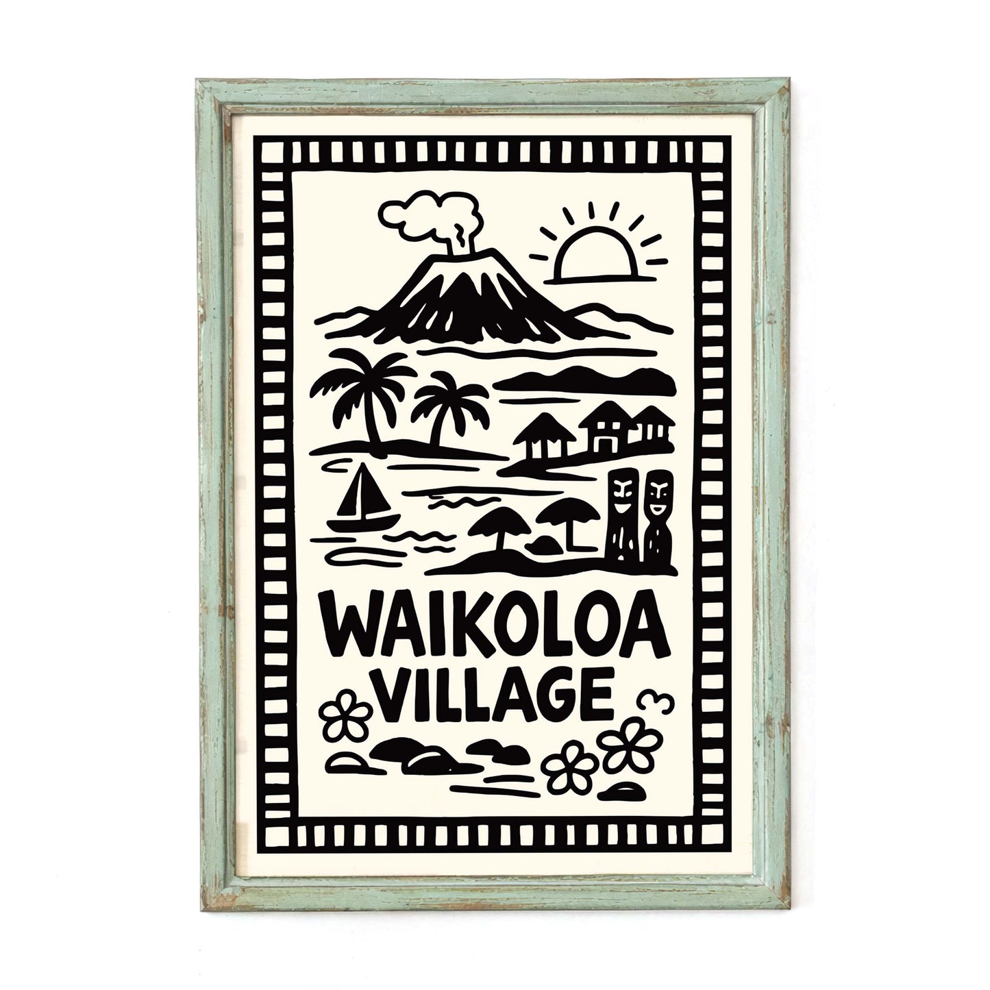 Waikoloa Village Hawaii Poster Print