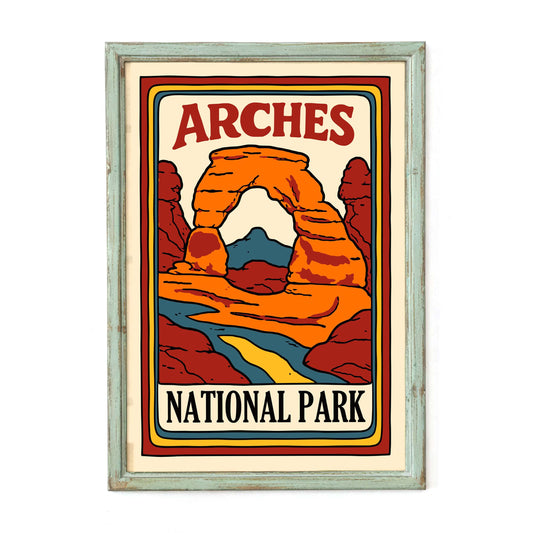 Arches National Park Poster Print