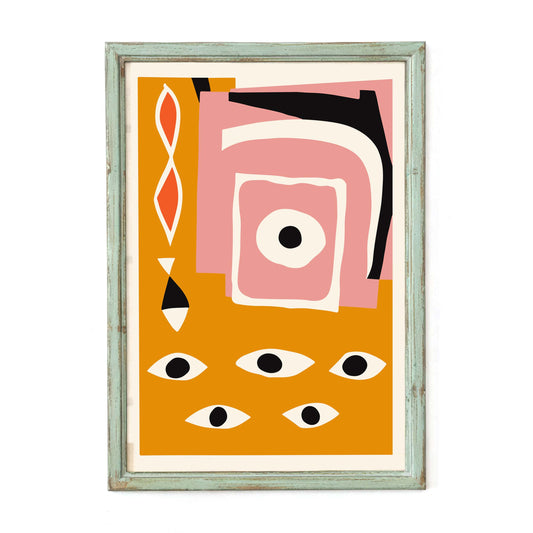 Abstract Shapes Wall Art