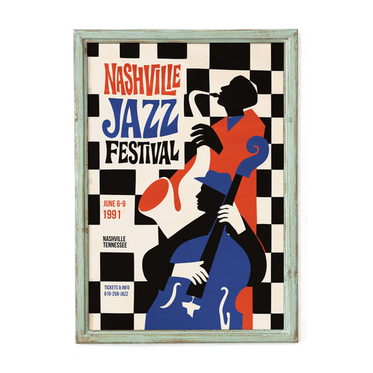 Nashville Jazz Festival Poster