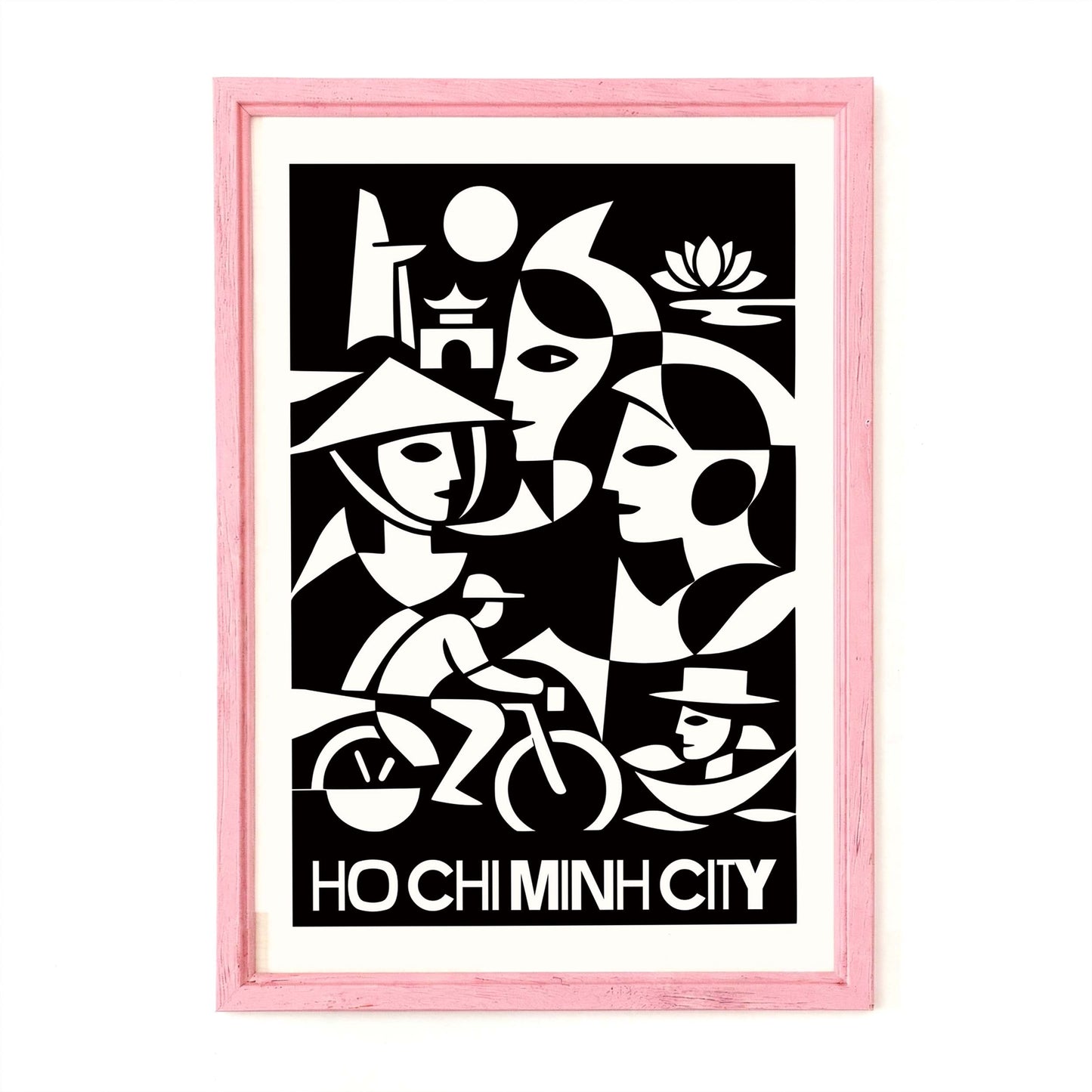 Ho Chi Minh City Travel Poster Print
