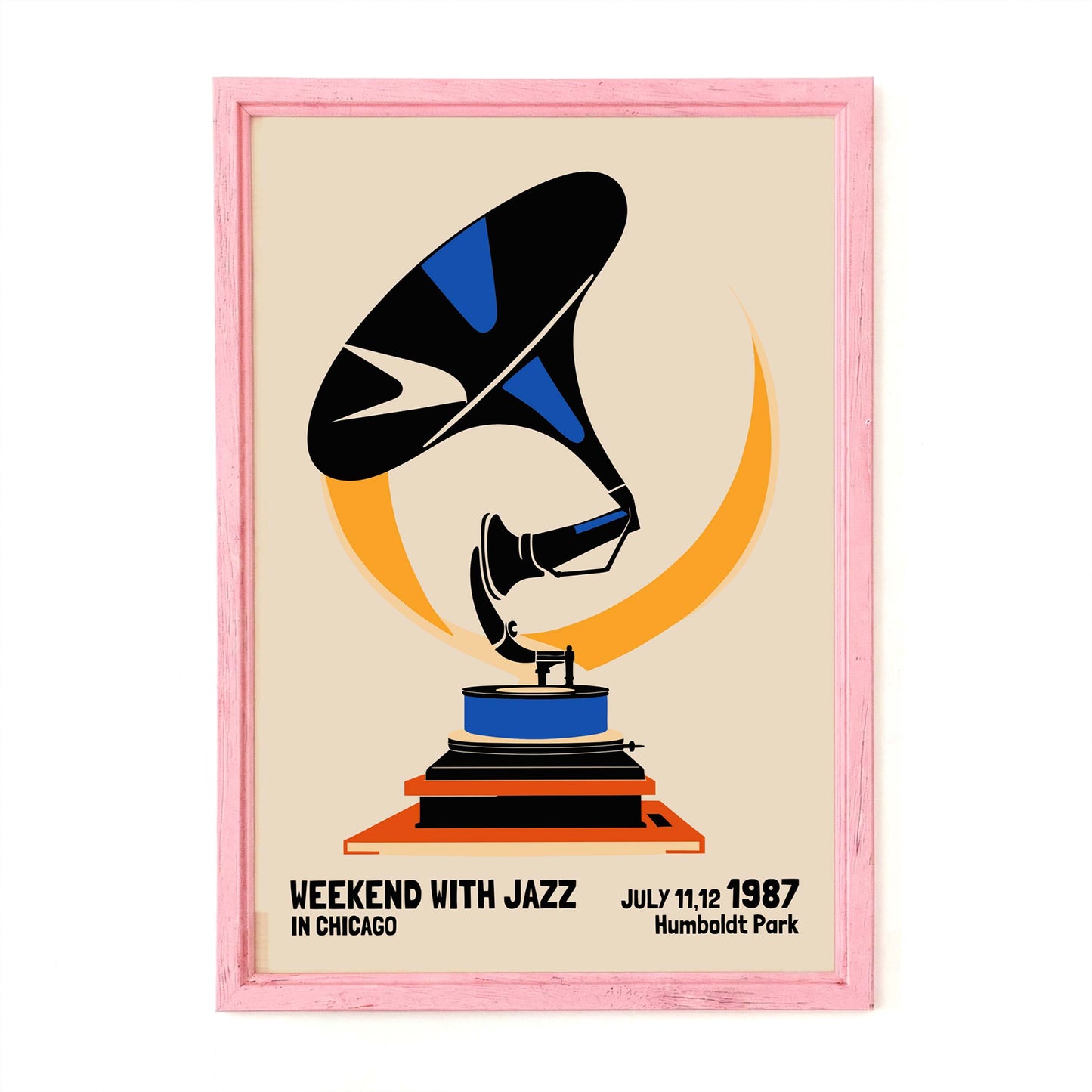 Weekend With Jazz Chicago Poster Print