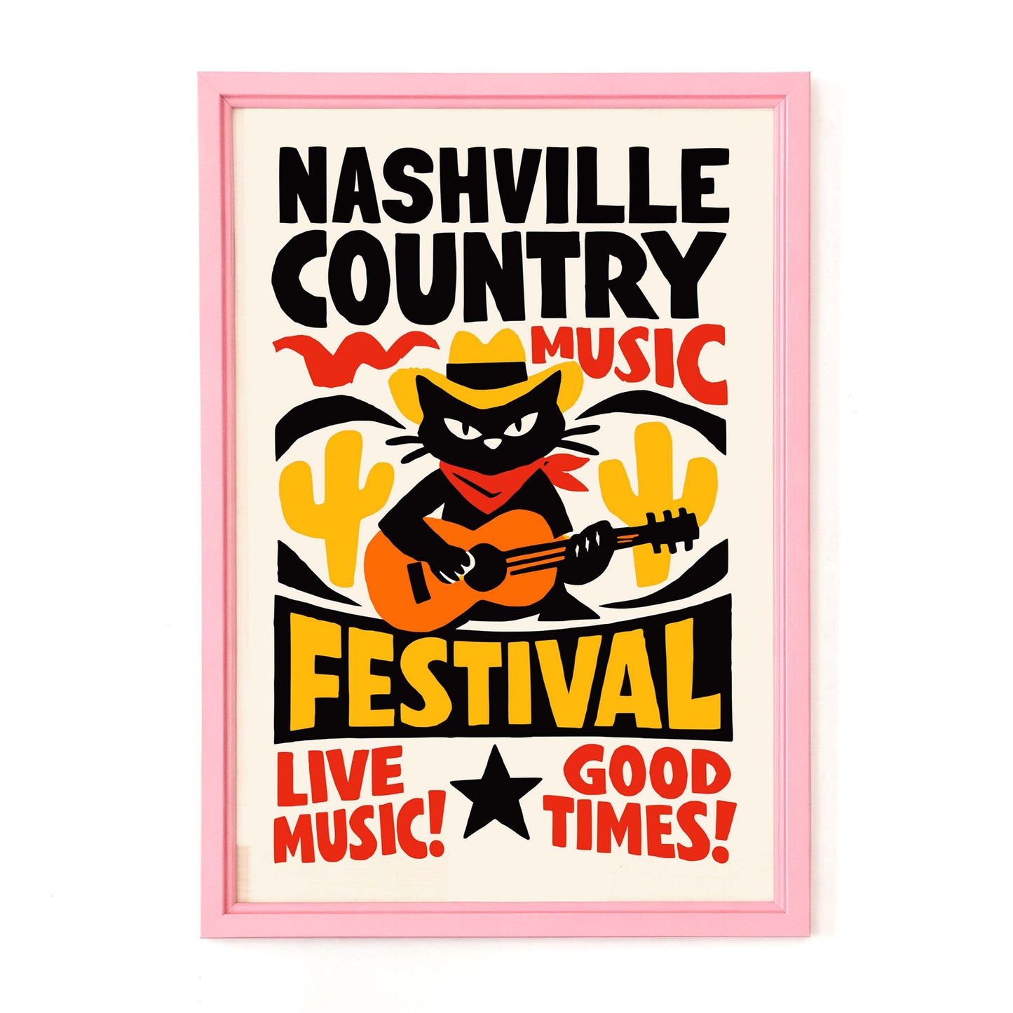 Nashville Country Music Festival Poster