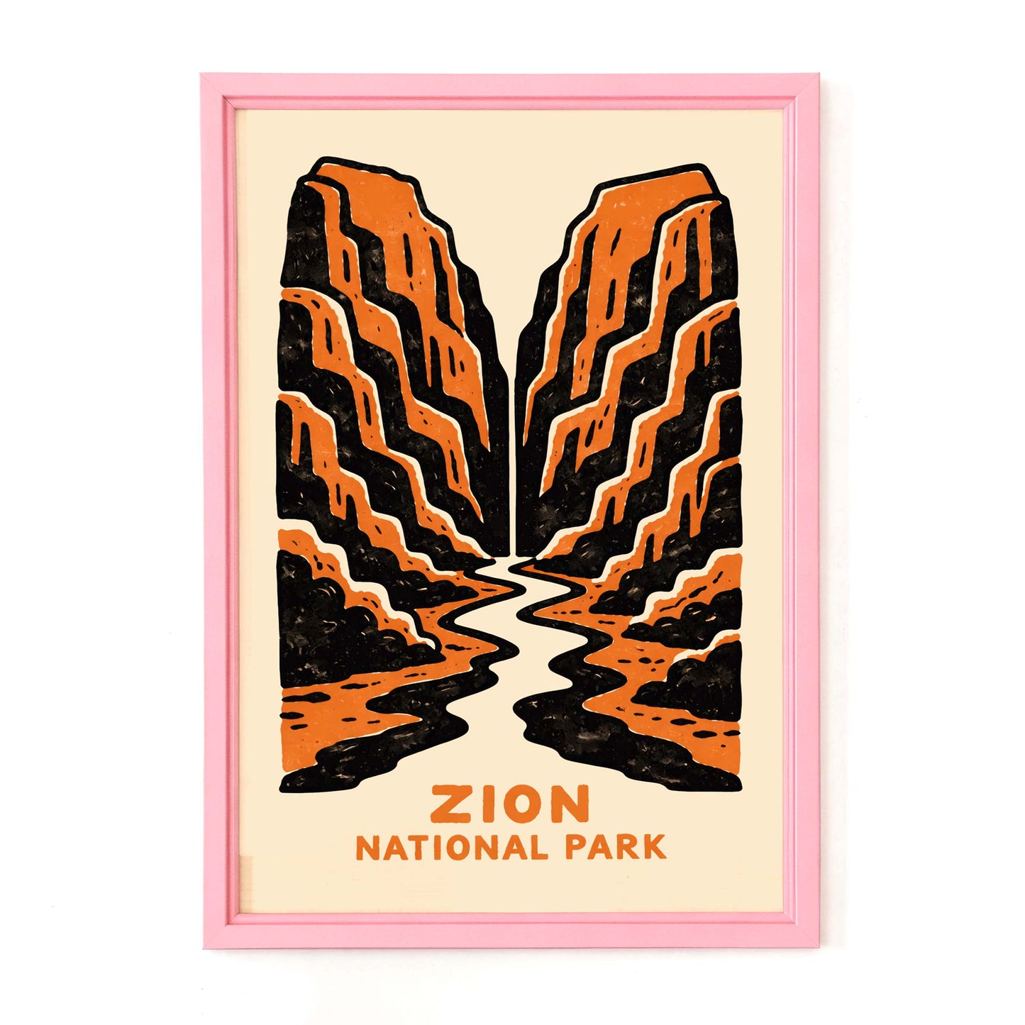 Zion National Park Poster Print