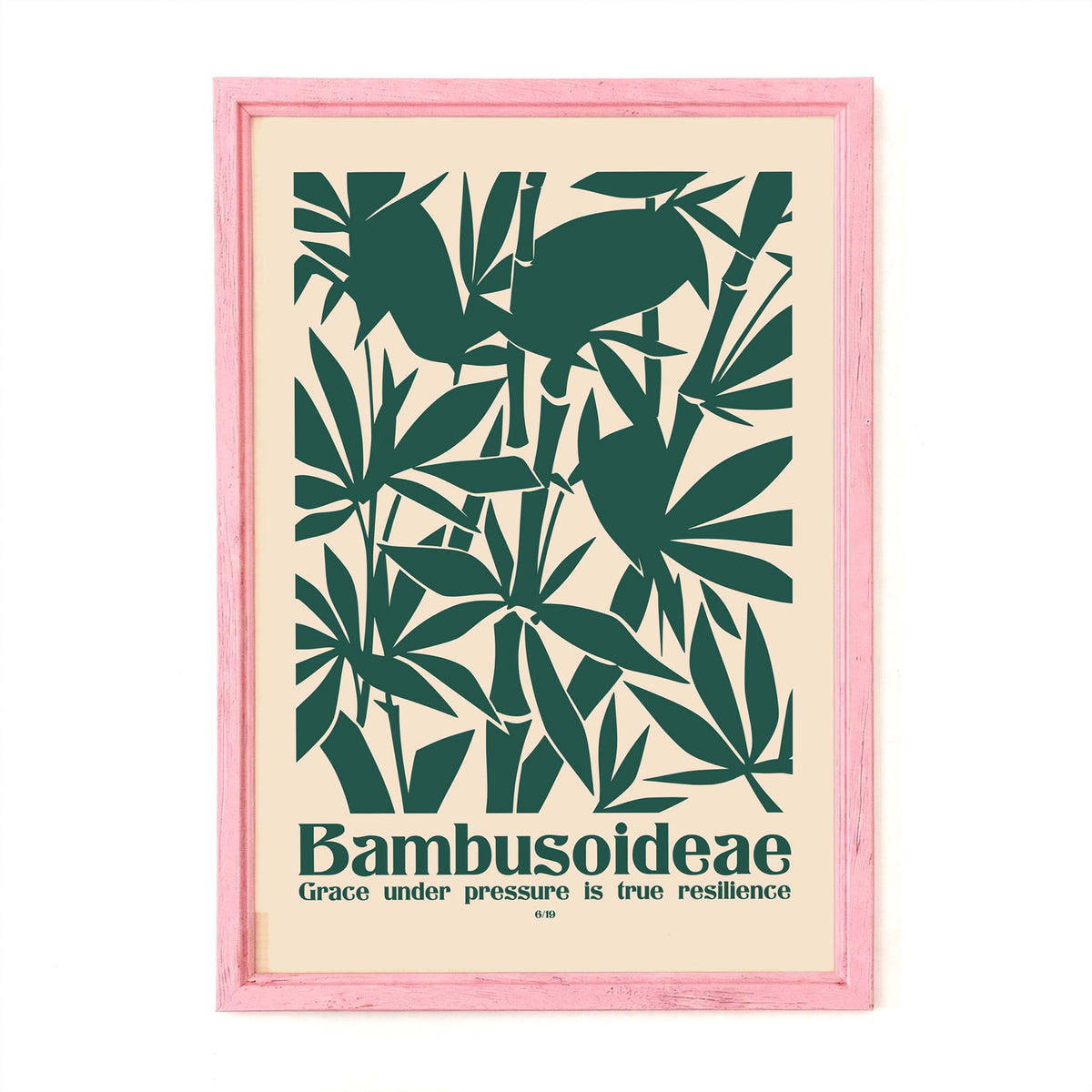 Bamboo Botanical Wall Print