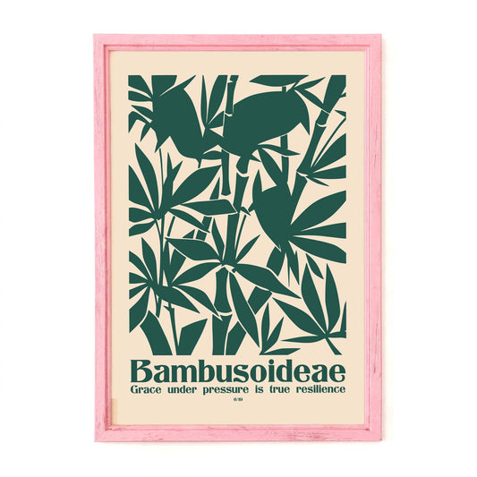 Bamboo Botanical Wall Print