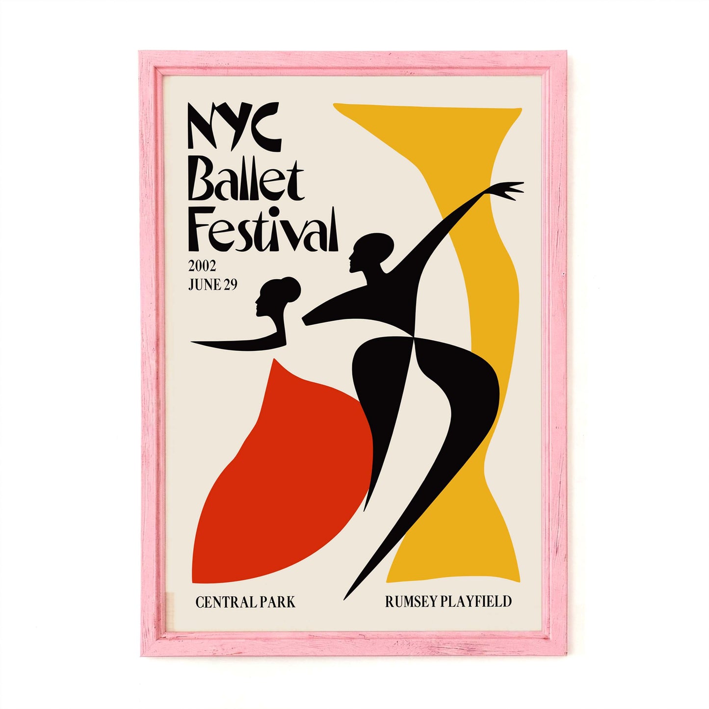 NYC Ballet Festival Poster Print