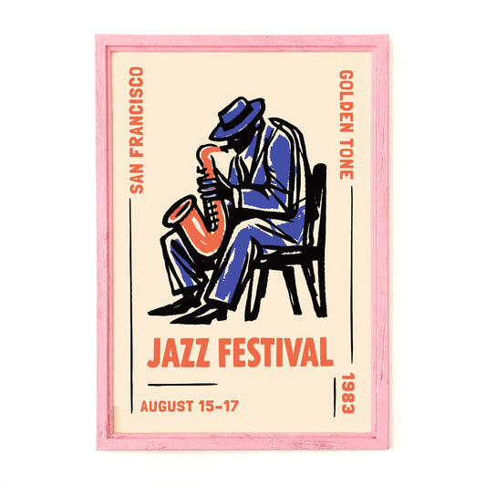 San Francisco Jazz Festival Poster