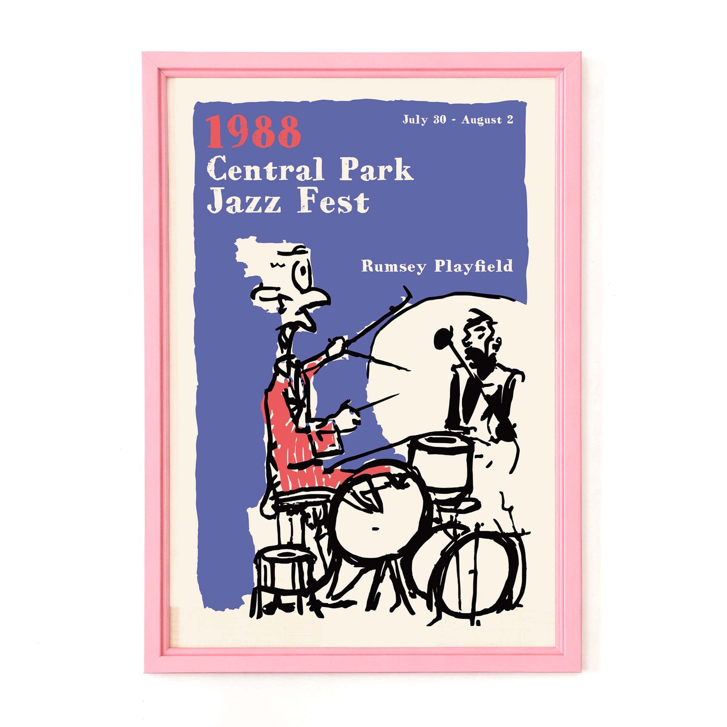 Central Park Jazz Fest Poster