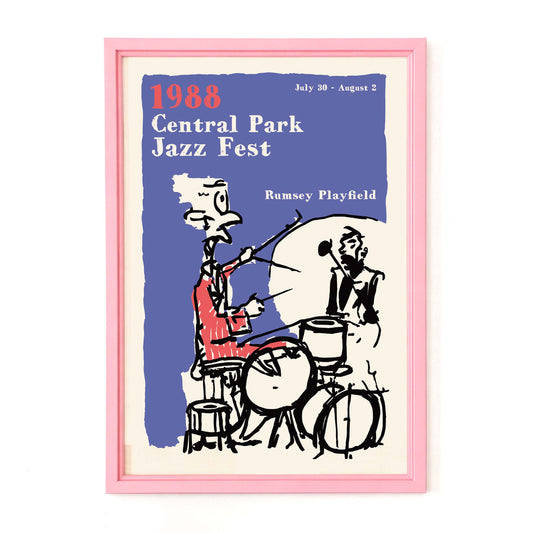 Central Park Jazz Fest Poster