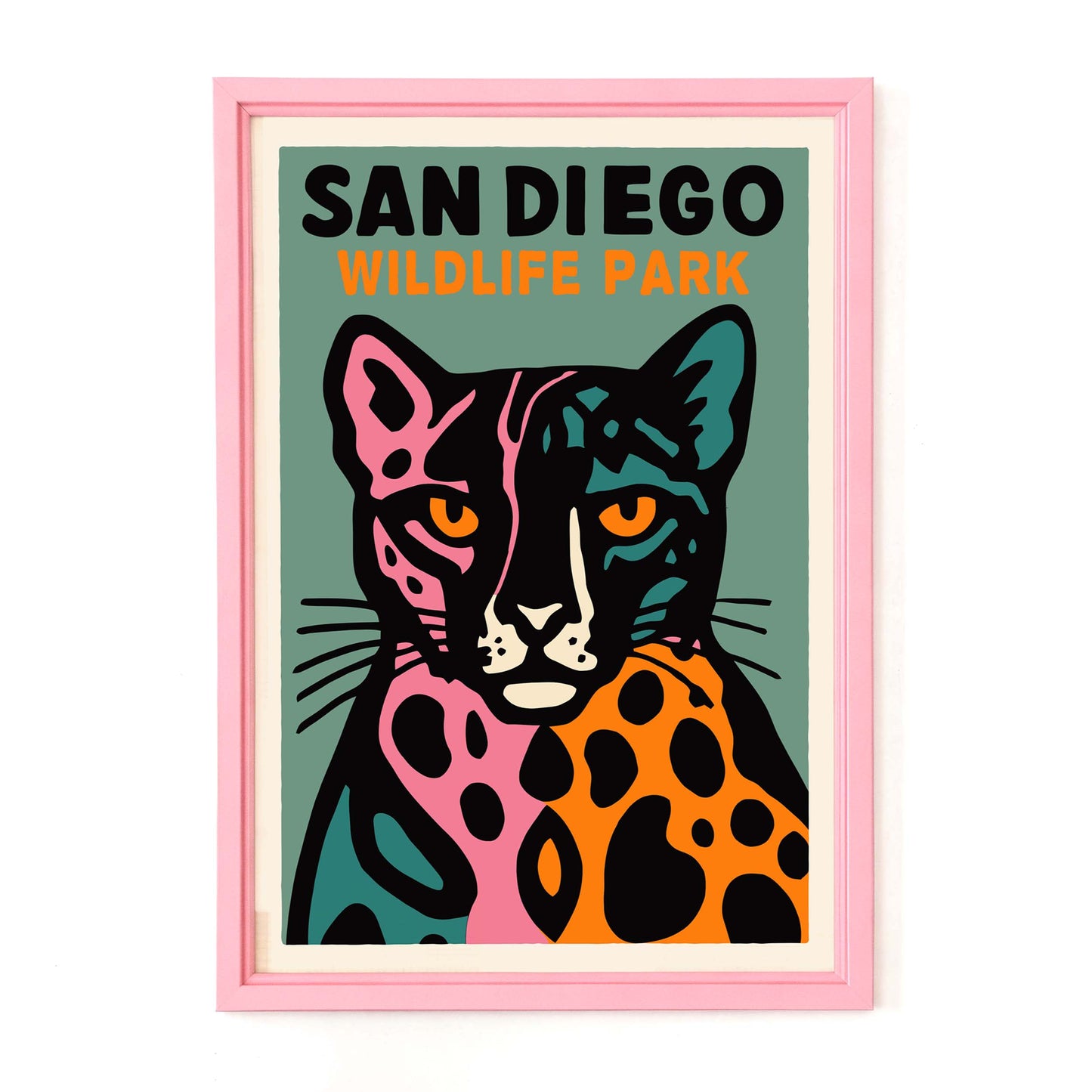 San Diego Wildlife Park Poster Print