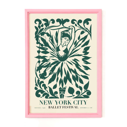 New York City Ballet Festival Poster