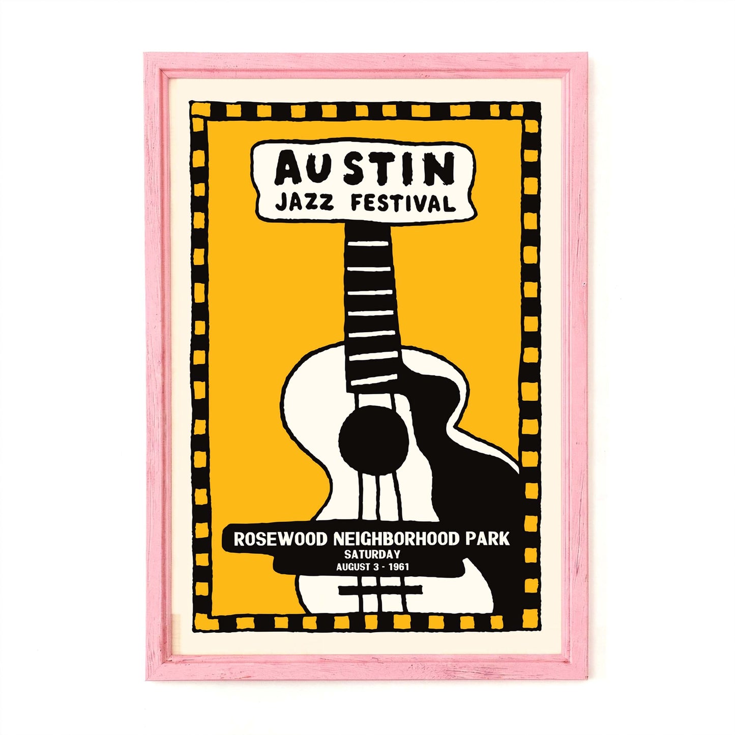 Austin Jazz Festival Poster Print