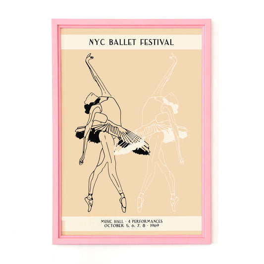 NYC Ballet Festival Poster