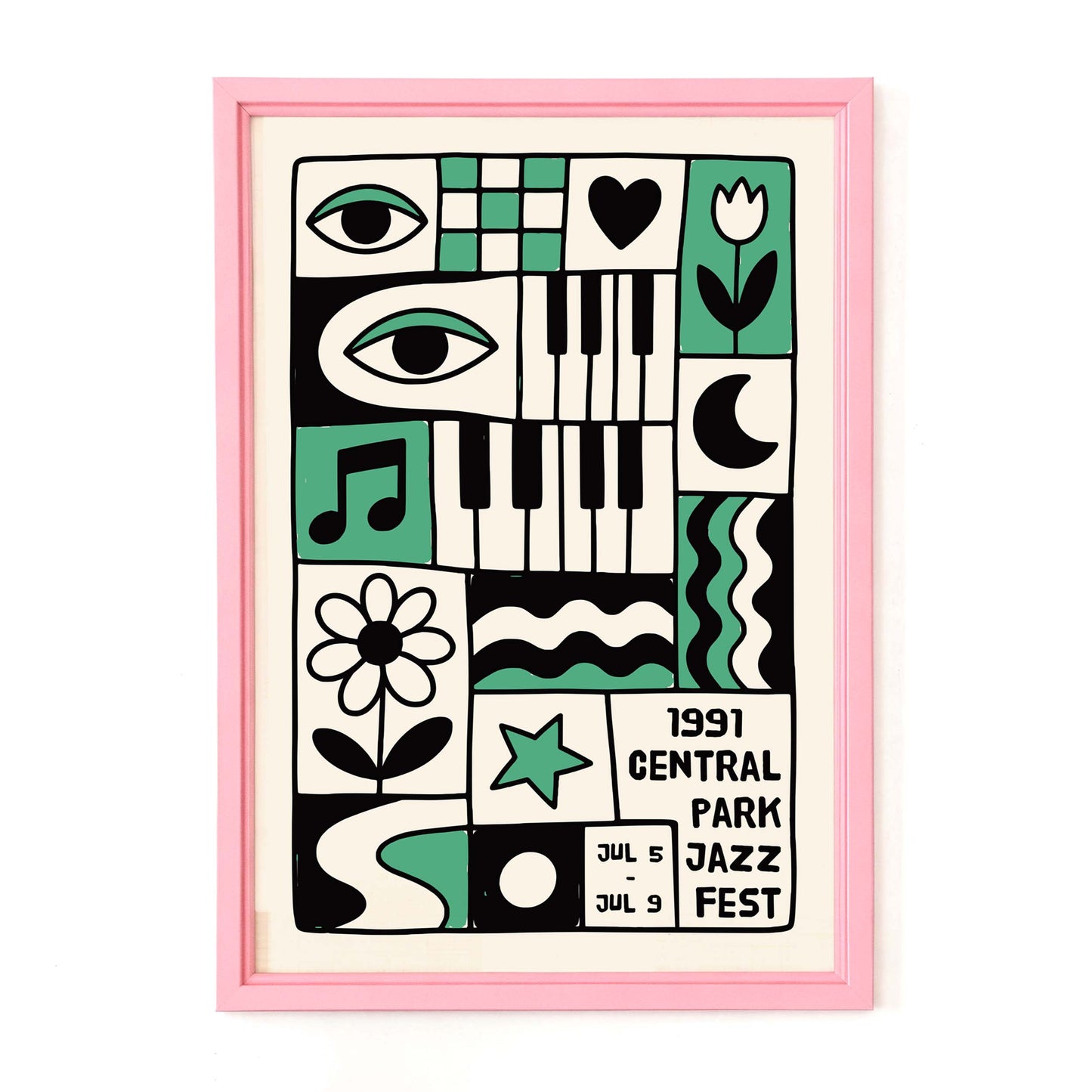 Central Park Jazz Fest Print
