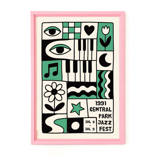 Central Park Jazz Fest Print